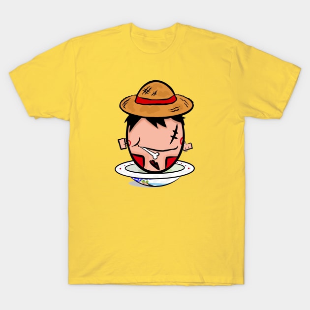 Lucky Egg wannabe Straw Hat Boy T-Shirt by Art_Ricksa